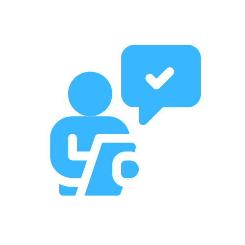 Transparent and In Control Icon